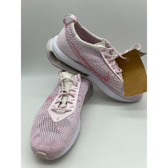 Nike Air Max Flyknit Racer Pink Casual Shoes FJ4577 100 Women's Size 9. - Picture 5 of 12
